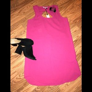 BB Dakota Pink Shift Dress